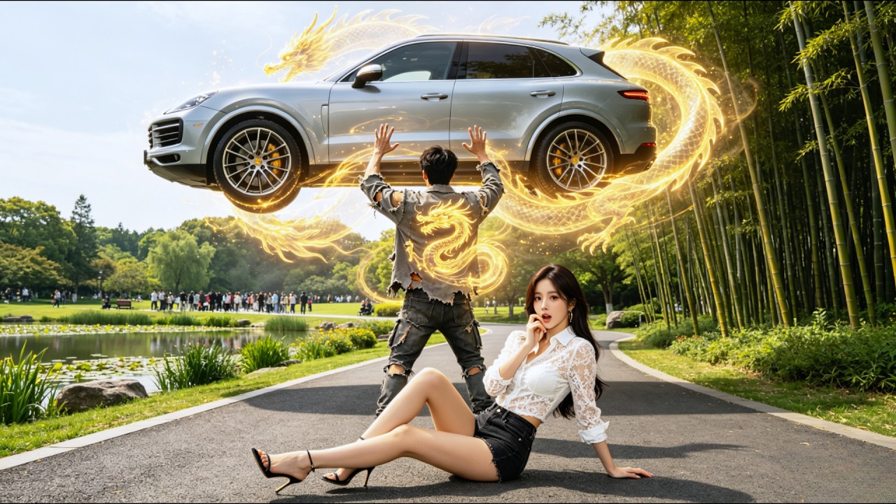 窮小子徒手攔車救下被下藥的美女總裁,怎料被誤會是臭流氓,殊不知他是天下第一神醫,誤會解除後美女態度大反轉求著要嫁給他#短劇 #drama #牛人下山找真爱