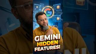 Google Gemini Hidden Features 😱 99% Log Nahi Jaante! (AI Tricks)#aitools #gemini #shorts