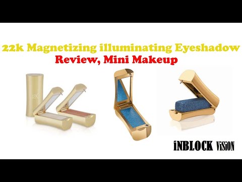 Wideo: Mikyajy 22k Magnetizing Illuminating Eye Shadow - Burnished Copper Review