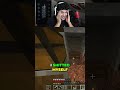 Minecraft Chests Make Streamer Freak Out in Fear! #shorts