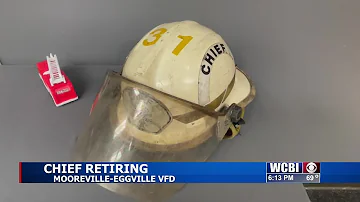 Longest-serving volunteer fire chief in Mississippi retires