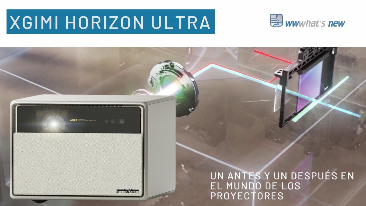 PROYECTOR XGIMI HORIZON ULTRA: NUEVA TECNOLOGÍA para una CALIDAD