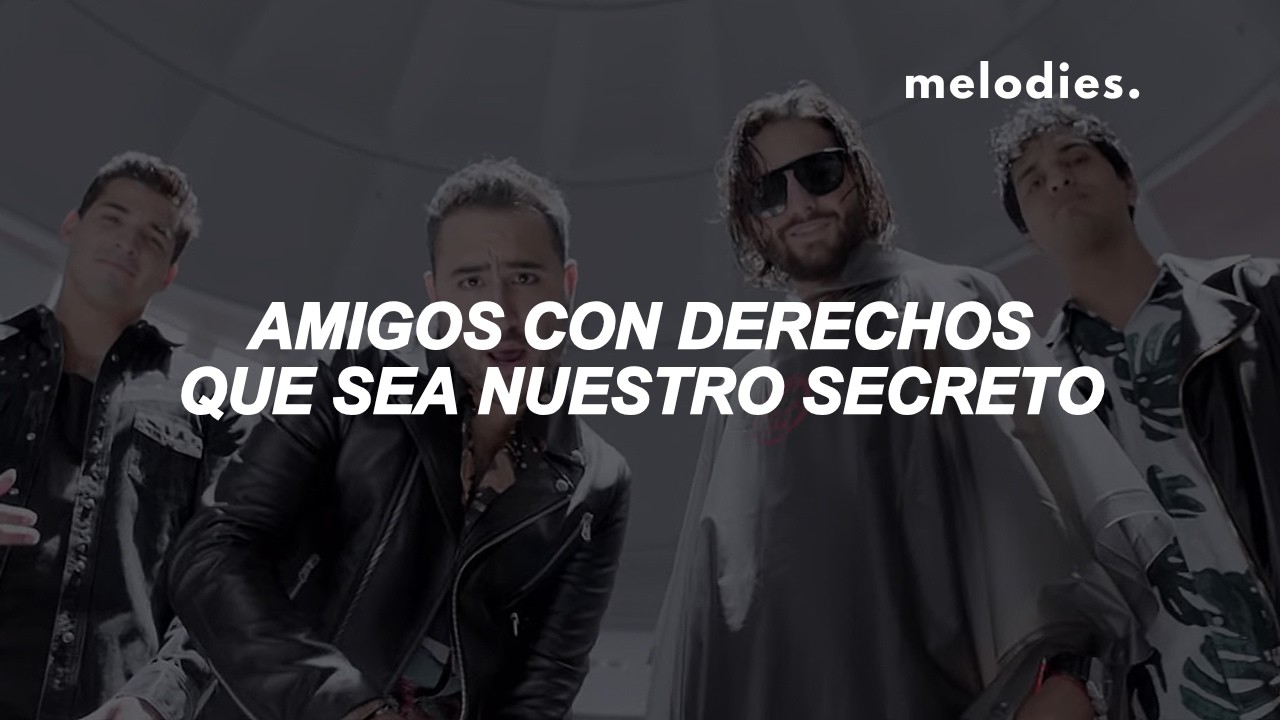 Reik, Maluma - Amigos Con Derechos [Letra/Lyrics]