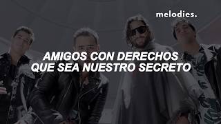 Reik, Maluma - Amigos Con Derechos [Letra/Lyrics]