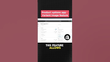 Add Image Swatches in 1 CLICK with this Product Options Shopify App - NS Color #productoptions