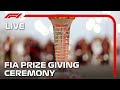 Live 2023 fia prizegiving ceremony