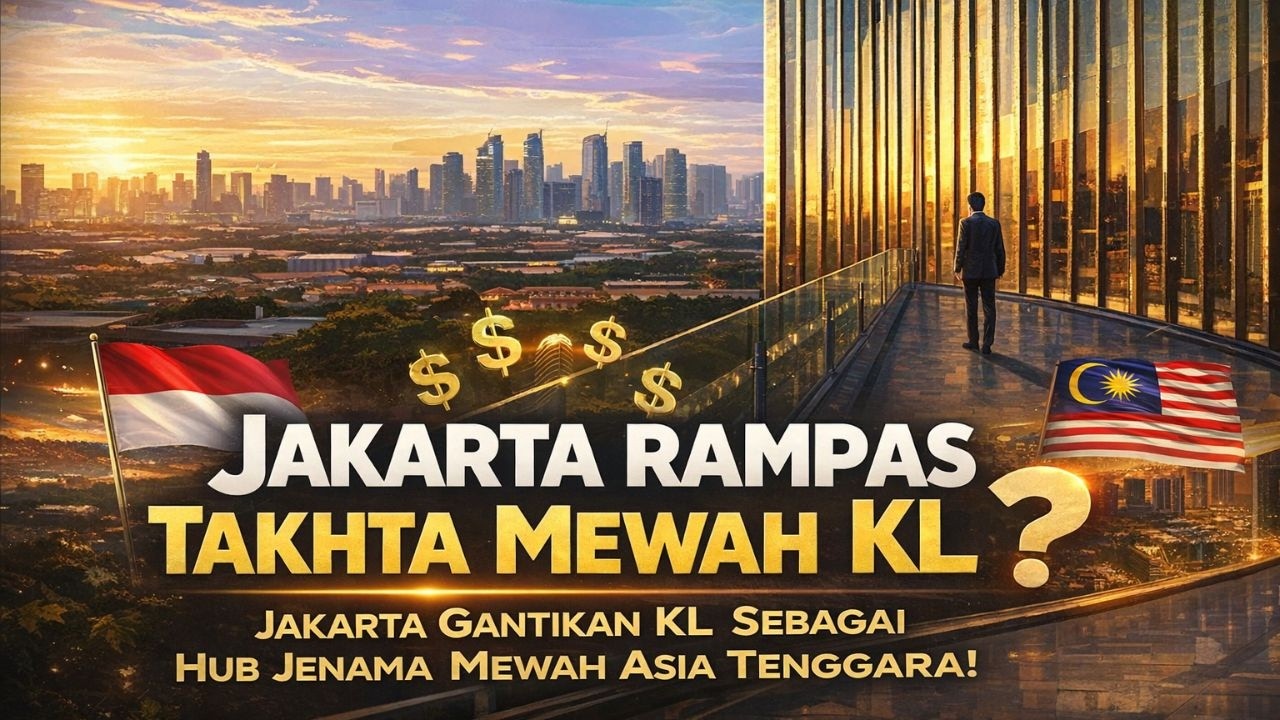 Mengapa jenama runcit mewah memilih Jakarta berbanding Kuala Lumpur untuk kedai utama