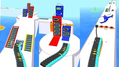 Battery 🔋 Run Game | Level 33-34 Satisfying Gameplay Walk-through #games #gaming #batteryrun #game