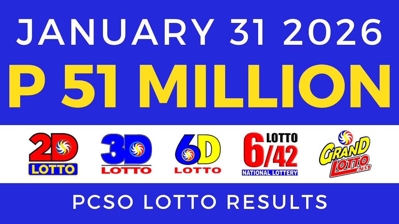 Lotto Result Today 9pm January 31 2026 PCSO