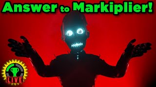MatPat Interviewed by Markiplier Animatronic! (Warfstache Automated Interview Automaton Reaction)