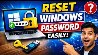 How To Reset Forgotten Password in Windows 10 | Windows 11 Password Reset Without Losing Data