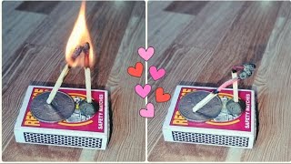 6 Crazy Matchstick Tricks || Matchstick Amazing Experiment