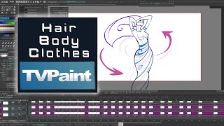 Animating a Beautiful Godess Step by Step