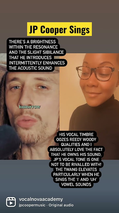 Acoustic Performances Make It So Much Better! JP Coopers Voice Equals A Yes From Me! #live #vocal