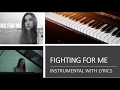 Riley Clemmons - Fighting for Me - Piano Version (Accompaniment Instrumental Cover)