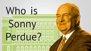 Who is new agriculture secretary Sonny Perdue? by Harvest Public Media 5,202 views 7 years ago 3 minutes, 46 seconds