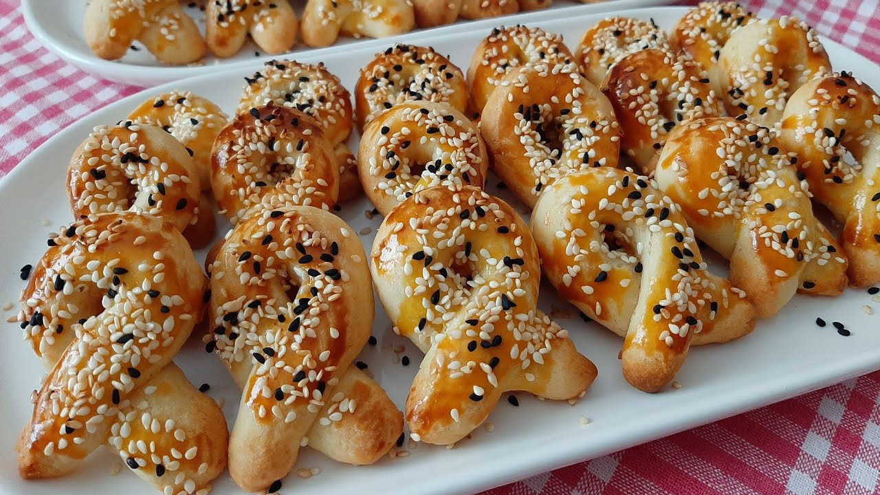 الكعك المالح على الطريقة التركية سهل التحضير بمكونات بسيطة وأطيب من الجاهز 😍😋