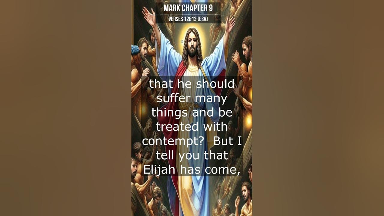 Mark 9 12 13 Daily Verse Shorts viralshort wordsofgod YouTube mark-9-12-13-daily-verse-shorts-viralshort-wordsofgod-youtube