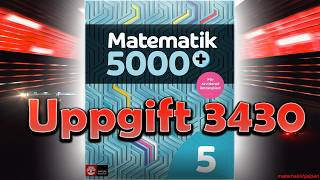 Matematik 5000+ 5 Uppgift 3430