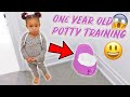 POTTY TRAINING OUR ONE YEAR OLD ALREADY??😱