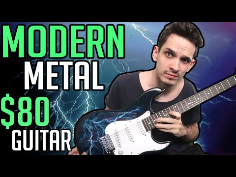 Playing Modern Metal With An $80 Guitar plus Free Plugins?