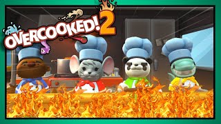 WE CANT STOP SHOUTING!!! - Overcooked 2 Funny Moments
