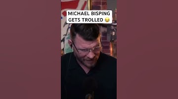 Michael Bisping gets trolled by live stream chat 😂