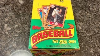 1987 TOPPS BOX BREAK!  THROWBACK THURSDAY