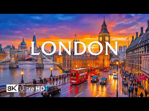 London 4K HDR | Stunning City Views, Tower Bridge & Iconic London Landmarks