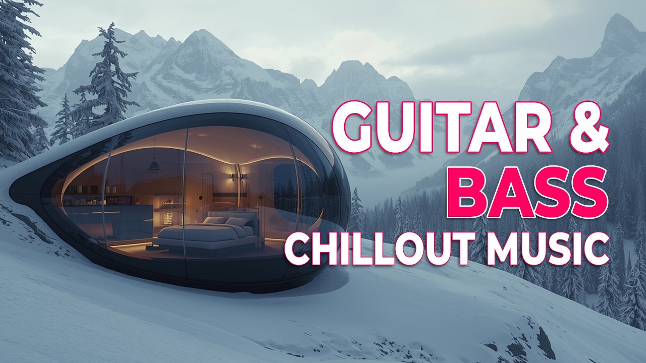 Winter Chill Music ❄️ #62 | Guitar & Bass for Deep Focus in a Snowy Futuristic Capsule