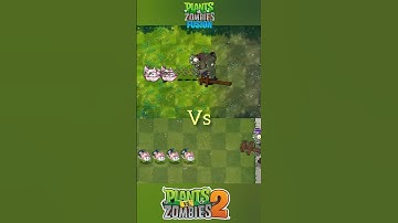 pvz2 vs pvz fusion Cattail vs Gargantuar #pvz #pvzmobile #plantsvszombies #pvzfusion #mergepuzzle