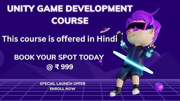 Unity Game Development Course in Hindi