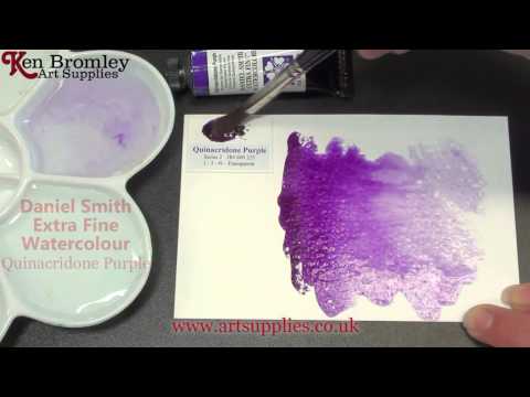 Da Vinci Paint Artists' Watercolour - 15 ml tube - Quinacridone Violet