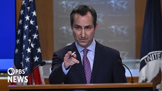 WATCH LIVE: State Department holds briefing as Israel signals wider offensive in Lebanon