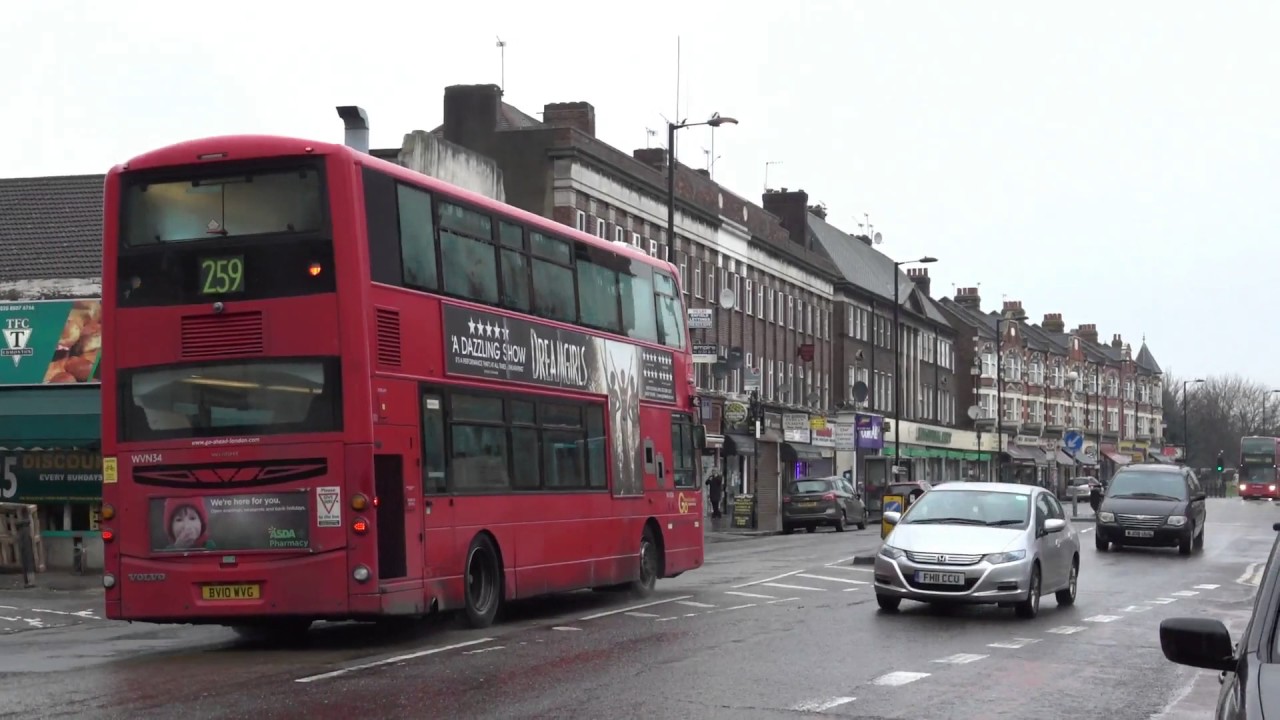 Londons Buses at Lower Edmonton 16th January 2017