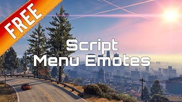 Menu Emotes Scripts FiveM [FREE]