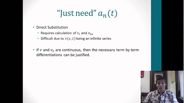 The Method of Eigenfunction Expansion