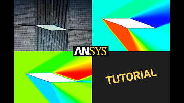 Supersonic Airfoil CFD Simulation | Lift and Drag calculation | ANSYS Fluent | Aerospace Engineering