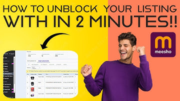 unblock listing in meesho| meesho me listing kaise unblock karen|step- by step guide.