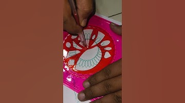Simple Spirograph Design Art Therapy for Stress Relief #shorts #ytshorts #trending #art #viral