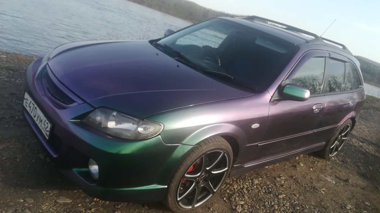 MAZDA FAMILIA. Как отремонтировать крепление бампера. Подготовка к ...