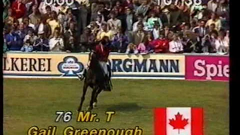 Gail Greenough - Mr T - Aachen 1986