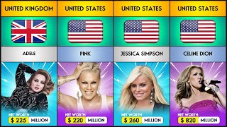 Top 50 Richest Singers in the world 2023