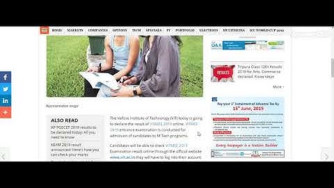 VITMEE 2019 Result  releases today