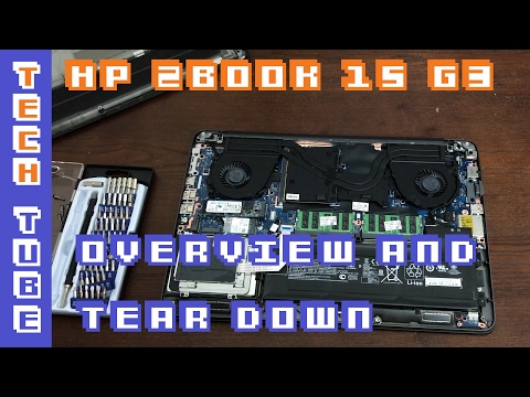 HP ZBook 15 G3 First Look and Tear Down - Part 1/3