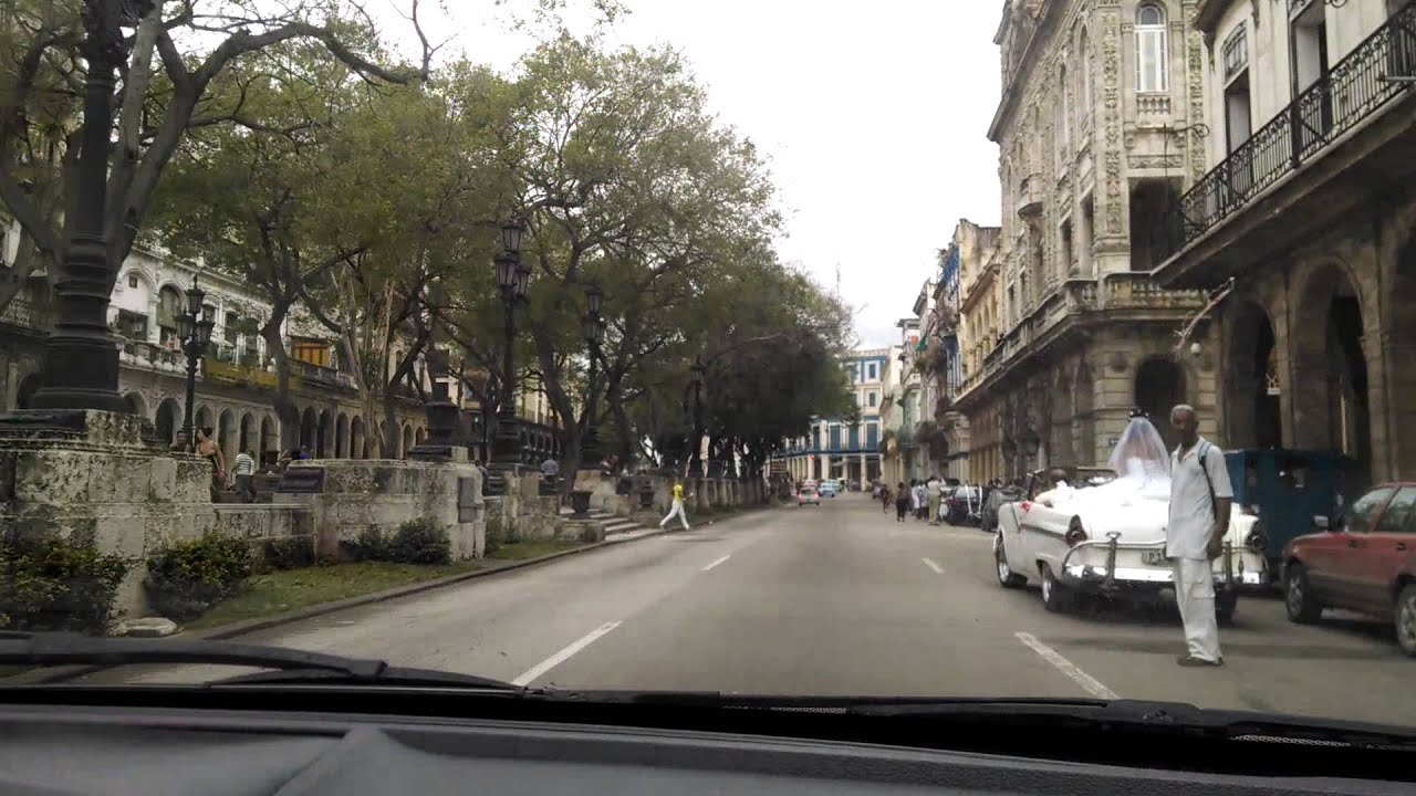 Paseo en auto por el centro de la habana cuba. Parte 2 Paseo en auto por el centro de la habana cuba. Parte 2