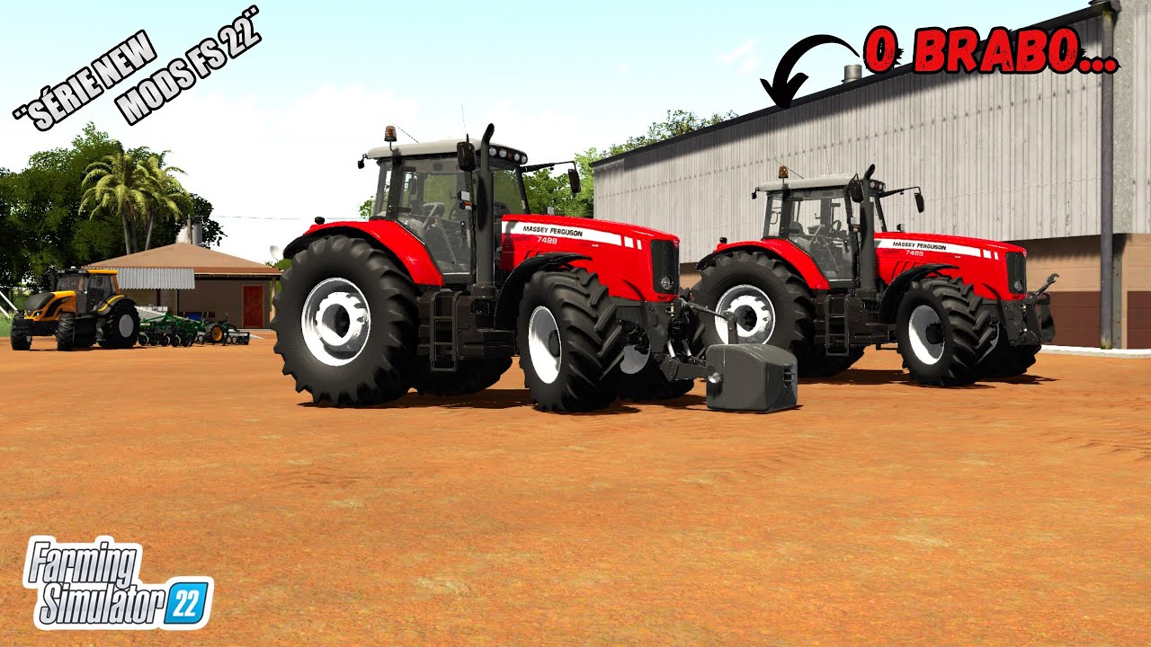🛑 Liberado o trator MF 7400 Séries para PC/MAC || 