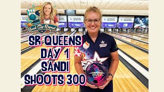 USBC Sr Queens - Day 1 - Sandi shoots 300!