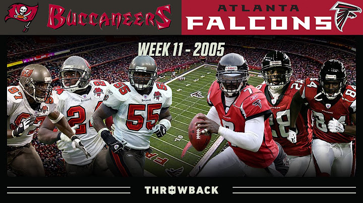 Smash Against Flash! (Buccaneers vs. Falcons 2005, Week 11)