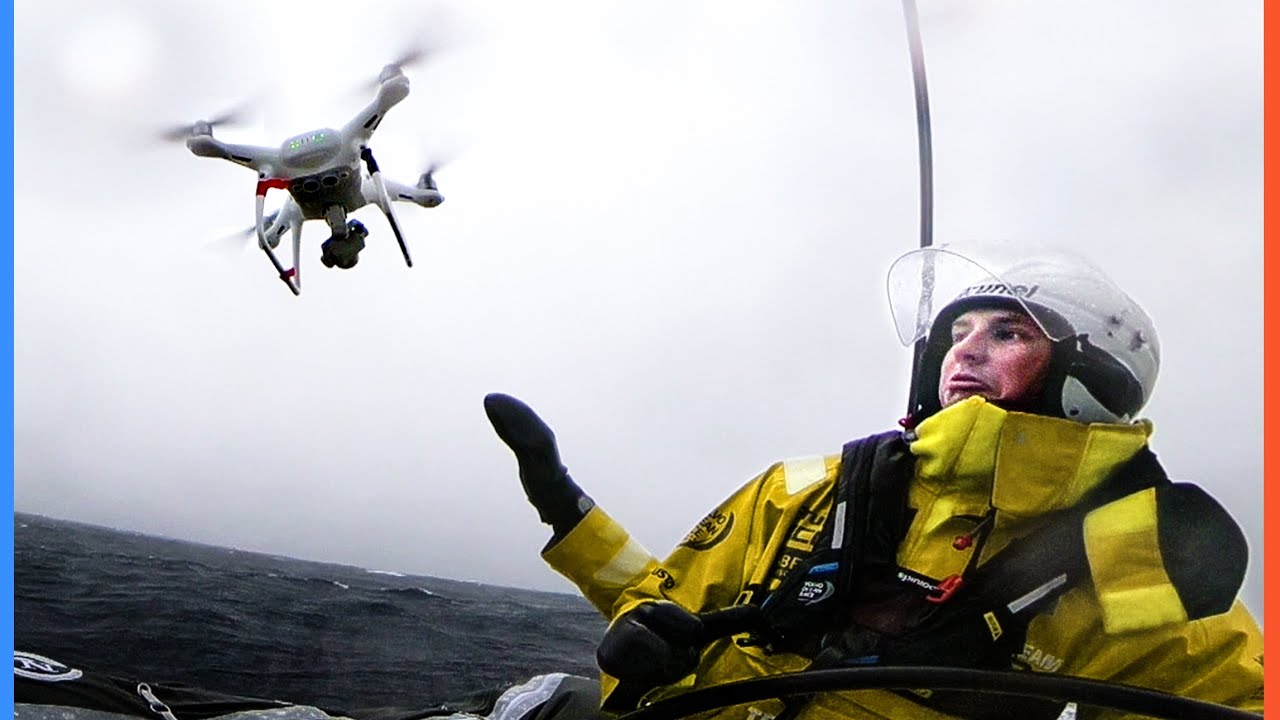 tiger Kommunikationsnetværk en milliard Drone Catching at Sea 😱 🎮🛸| The Ocean Race - YouTube